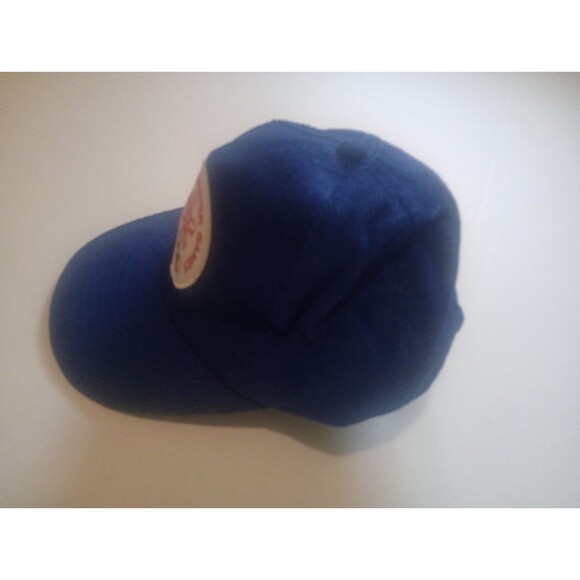 VINTAGE 1988 Calgary Winter Olympics Hat Snapback Blue Corduroy - Picture 2 of 7